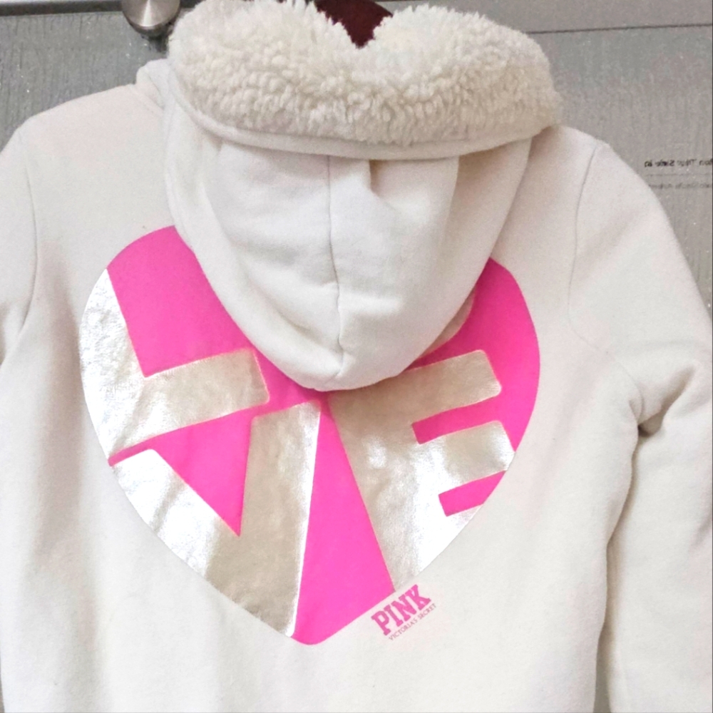 PINK Victoria's Secret Kids Love Graphic Sweatshirt